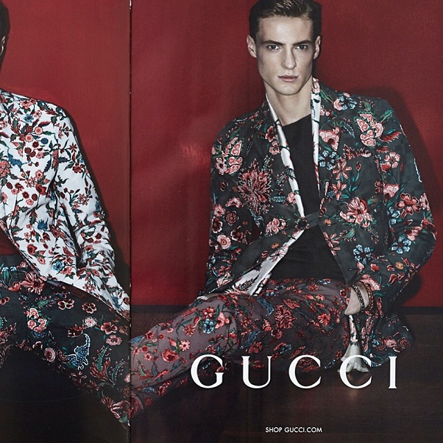 Gucci SS14 campaign with Tommaso photography Mert & Marcus