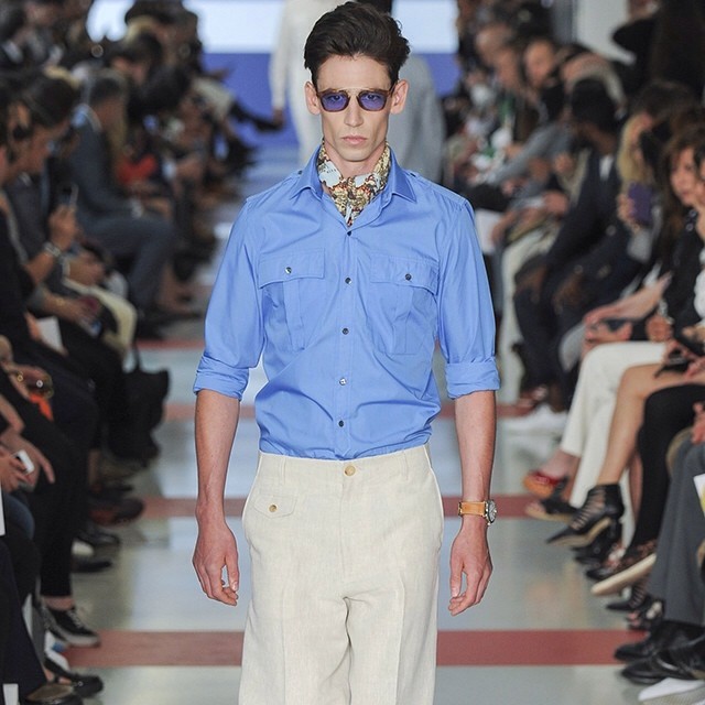 Nick for Richard James SS15