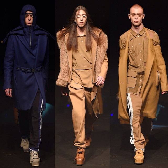 Artur C @artur.crszcz, Alejandro and Fabrice for @hoodbyair @pittiuomo