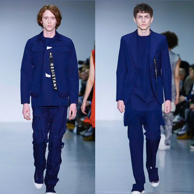 William @cutiepatrol and Henry @henkitch for Matthew Miller AW15