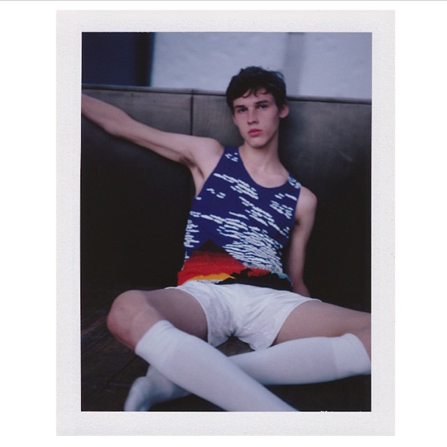 Artur C @artur.crszcz shot by @yannfaucher styled by @harry_lambert for wonderland magazine hair by @louisghewy