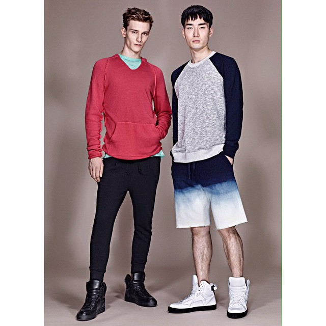 Dominik H @dom_hahn for the SS15 Men’s Lookbook photographed by @sharifhamza Styling @robbiespencer #RobbieSpencer, Creative Direction #DennisFreedman, Hair @hollismithhead #HolliSmith, Grooming