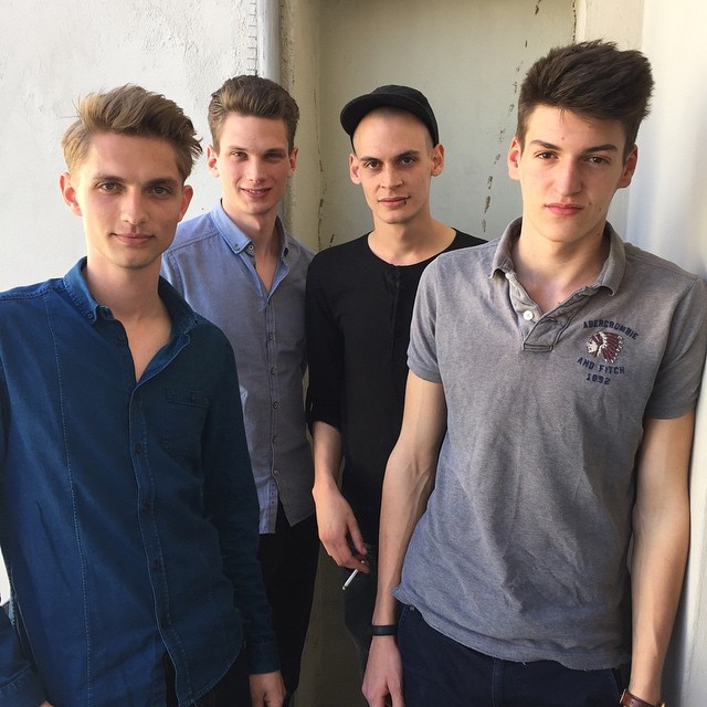 ... and the Casting Day is still not over yet! Niklas F @nnigges, Philipp Z @konstantin_zanti, Henning & Johannes H @johanneshegerl