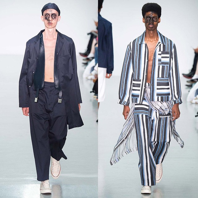 Gaby @gabysahhar and Keiron @kingcaynes_the2nd for Agi & Sam SS16.@agiandsam @ganio @castandelect