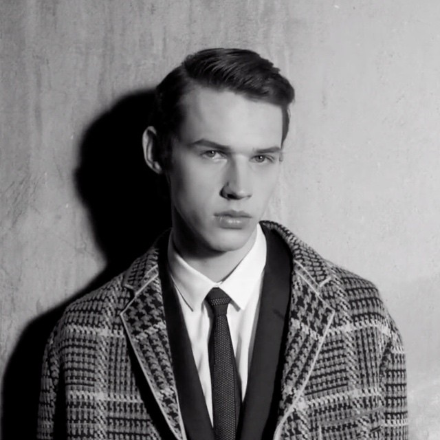 A still from Willy Vanderperre's short film capturing the Dior Homme Autumn/Winter 2015-16 collection with Artur C @artrchrszcz.@dior @willyvanderperre @kris_van_assche @mauricionardi