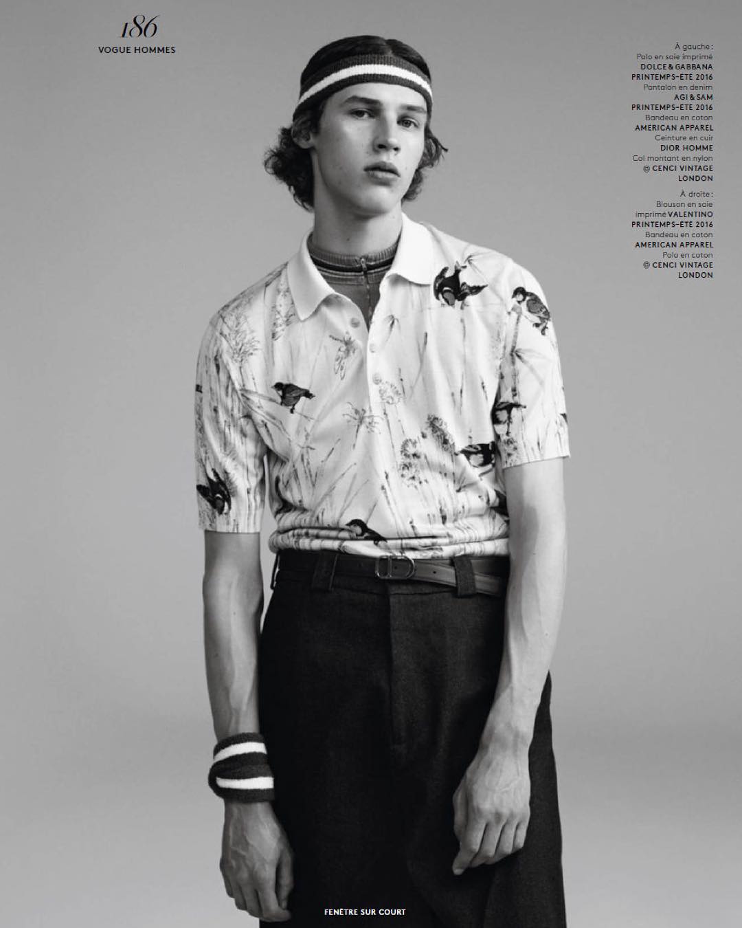 Artur C @artrchrszcz for Vogue Hommes. Photography by Willy Vanderperre and Styling by Katie Grand. @voguehommes @willyvanderperre @kegrand @anthonyturnerhair @lynseyalexander @artandcommerce @clmagency