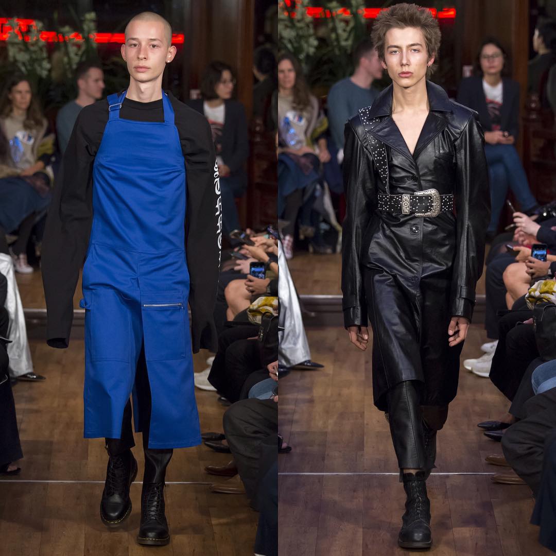 Gaby @gabysahhar and Paul H @paulhameline for Vetements SS16. Thank you @lottavolkova!@vetements_official