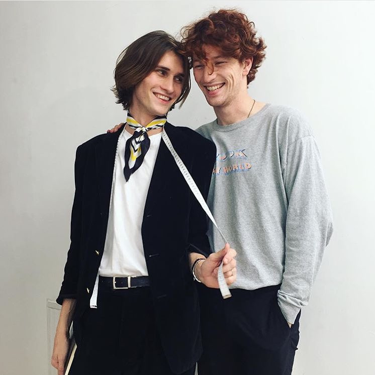 A little help from our TIAD boys at the London casting today 🏼