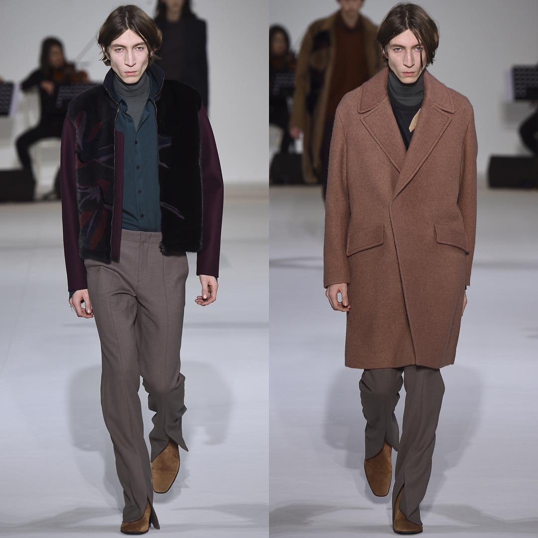 Adam @admsrl for Wooyoungmi AW16. Thank you @ahcasting and @andrejskok!@wooyoungmiofficial