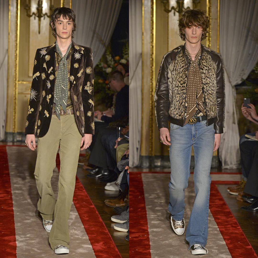 Elijah and Dominik H @dom_hahn for Roberto Cavalli AW16. Thank you @alistermackie @peter_dundas @jesshallettcast @caitlin_prosser_