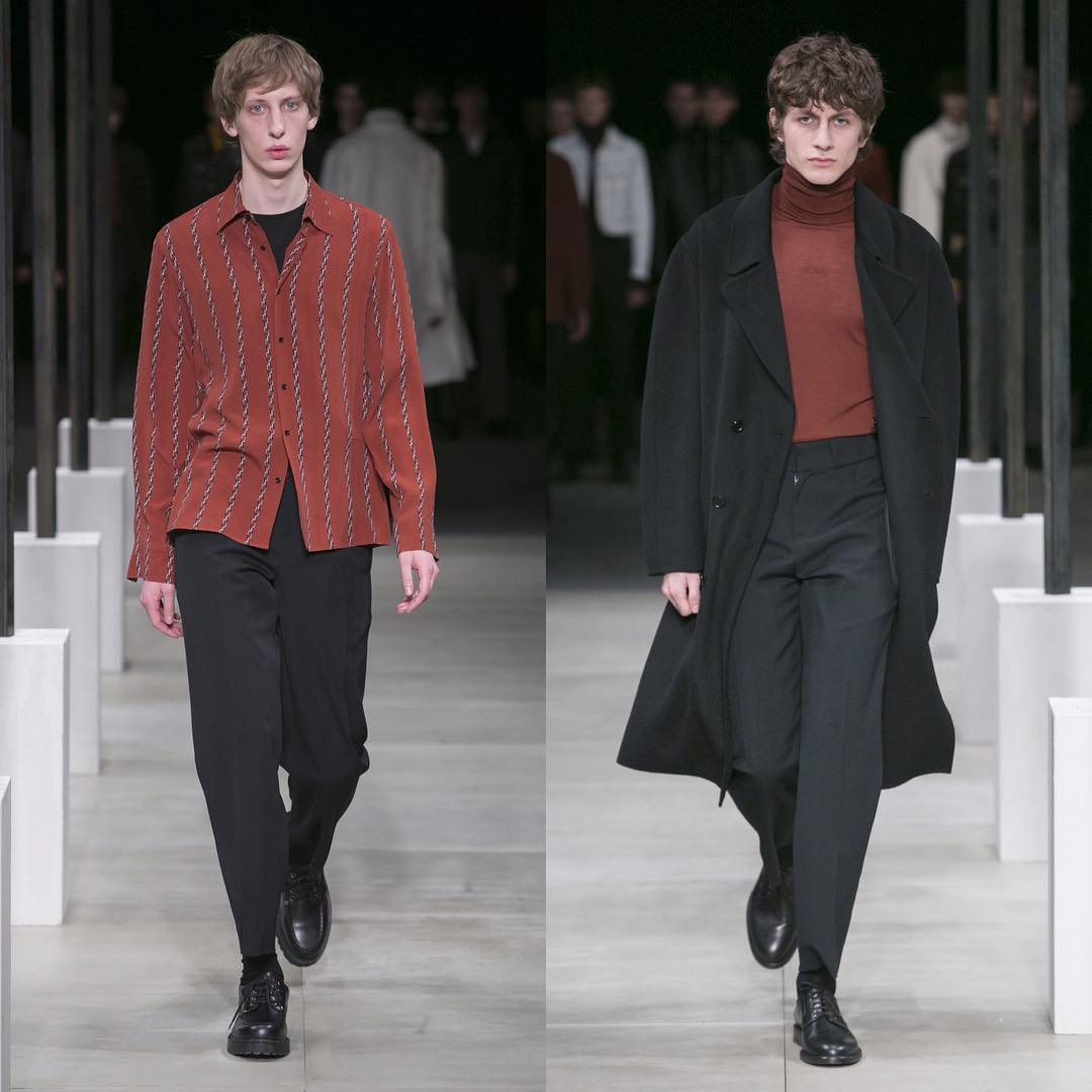 Jan P @janpiasecki and Henry @henrykitcher for Sandro AW16. Thank you @jesshallettcast and @caitlin_prosser_ @sandroparis