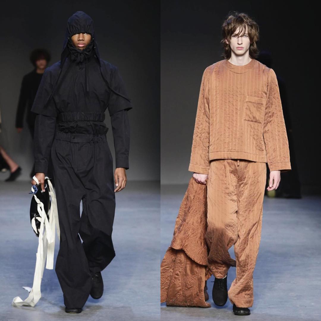 Keiron @kingcaynes_the2nd and Benno @bennobulang for Craig Green AW16. Thank you @fileandparade and @robbiespencer
