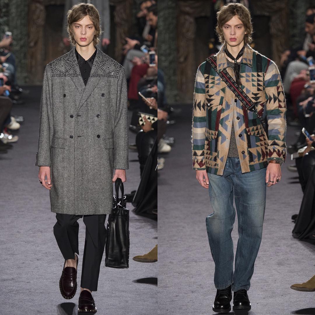 Leon D @leondame for Valentino AW16. Thank you @emperor.lee and @shawnd3z!@maisonvalentino
