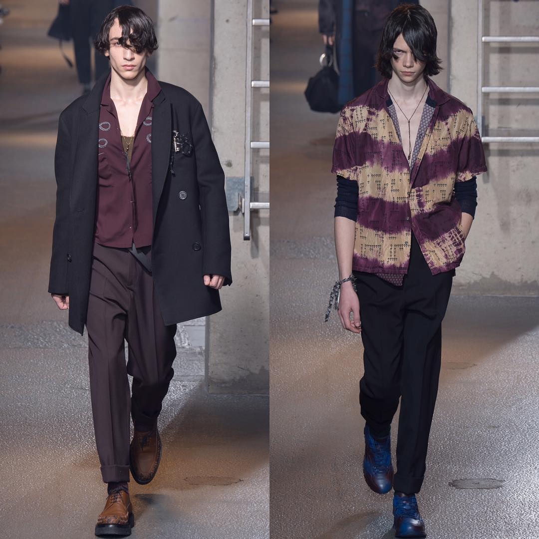 Said @saeed.ealise and Kieran L @kieranislittle for Lanvin AW16. Thank you @henry_mackintosh_thomas and @smrichardson1!@lanvinofficial