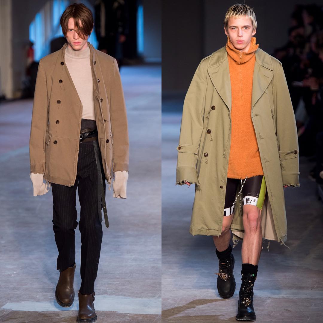 William @williamdecourcy and Roman for Maison Margiela. Thank you @mrbenjaminkirchhoff @jesshallettcast and @caitlin_prosser_!@maisonmargiela