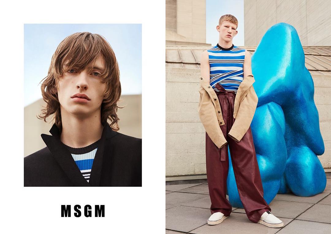 ️ More of Benno @bennobulang! Here starring in the new MSGM SS16 Campaign. Photography by Ben Toms and Styling by Robbie Spencer. Thank you @samuel_ellis!@msgm_official @massimogiorgetti @ben_toms @robbiespencer @pg_dmcasting @dmfashionstudio @intrepidlondon
