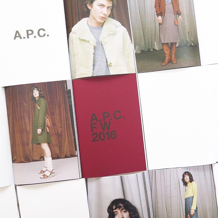 Here is a sneak peek of the new A.P.C. AW16 Lookbook with Paul H @paulhameline. Photography by Coco Capitan and Styling by Suzanne Koller.@apc_paris @cococapitan @suzannekoller @creativeandpartners @artandcommerce