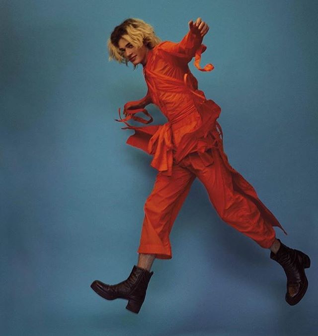 Jack L @jack_laver wearing Craig Green for VMAN. Photography by Sean & Seng and Styling by Tom Guinness.@vman @seanandseng @tom_guinness @hwirgman @craig_green_uk @managementartists @clmagency @roscoproduction