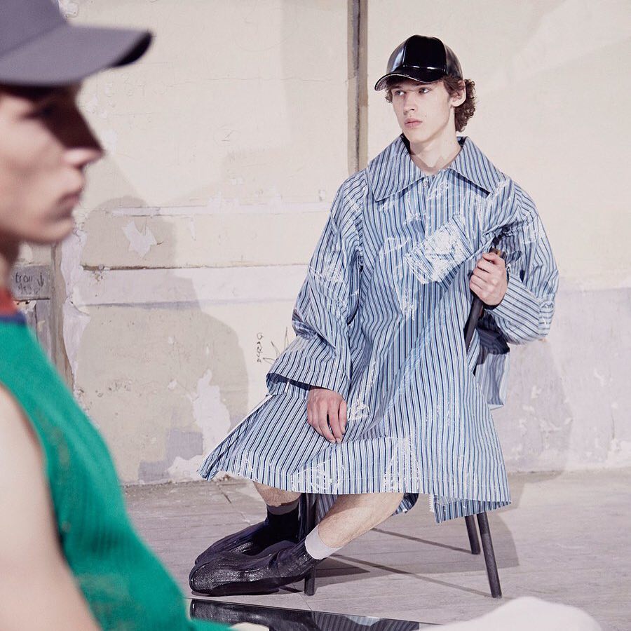Artur C @artrchrszcz for Acne Studios SS17. Thank you @leilaanannacasting @barbaranicolicasting and @fboutayna!@acnestudios