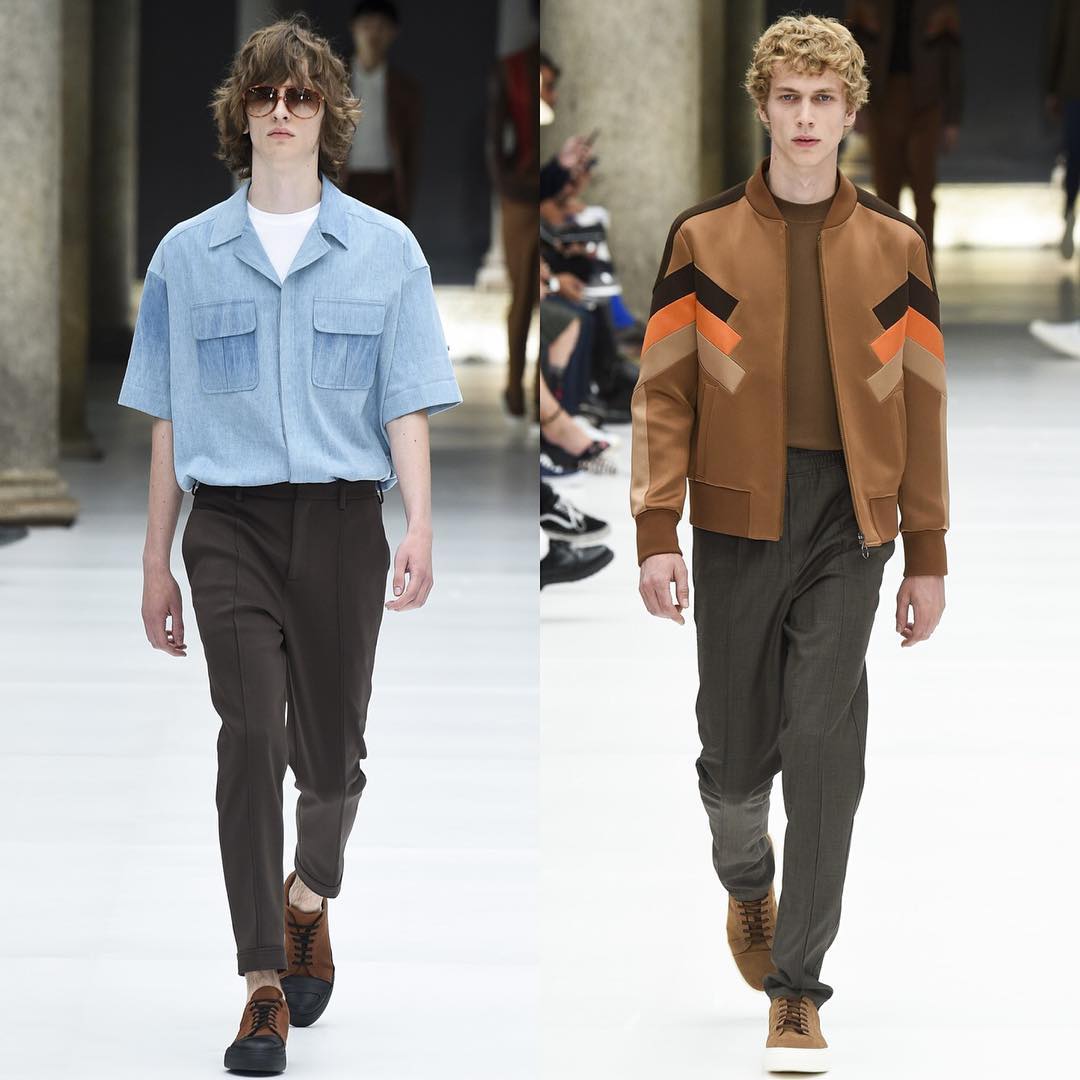 Benno @bennobulang and Robbi G @robs_n for Neil Barrett SS17. Thank you @amcasting and @tony_irvine!@neilbarrett