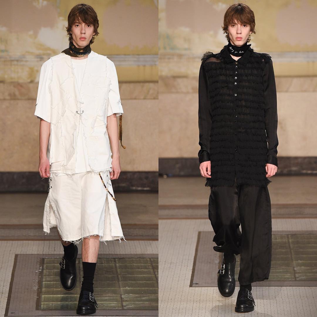 Wim @yungwimli for Damir Doma SS17.@damirdomaofficial