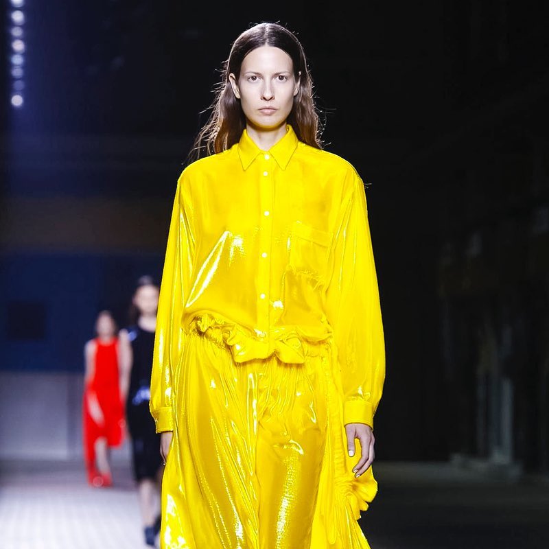 Lily (@lilystandefer) for Mulberry SS17. Thank you @lottavolkova!@mulberryengland