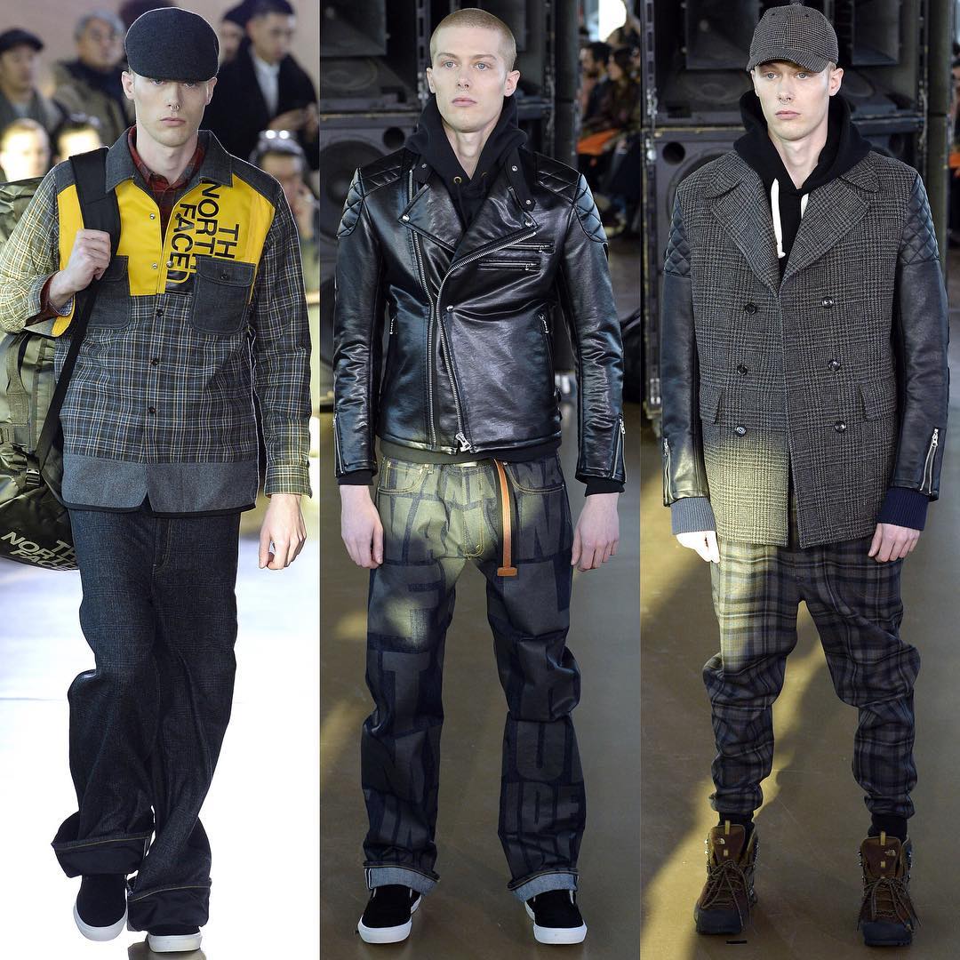 Oliver C opening Junya Watanabe AW17. @junyawatanabeofficial