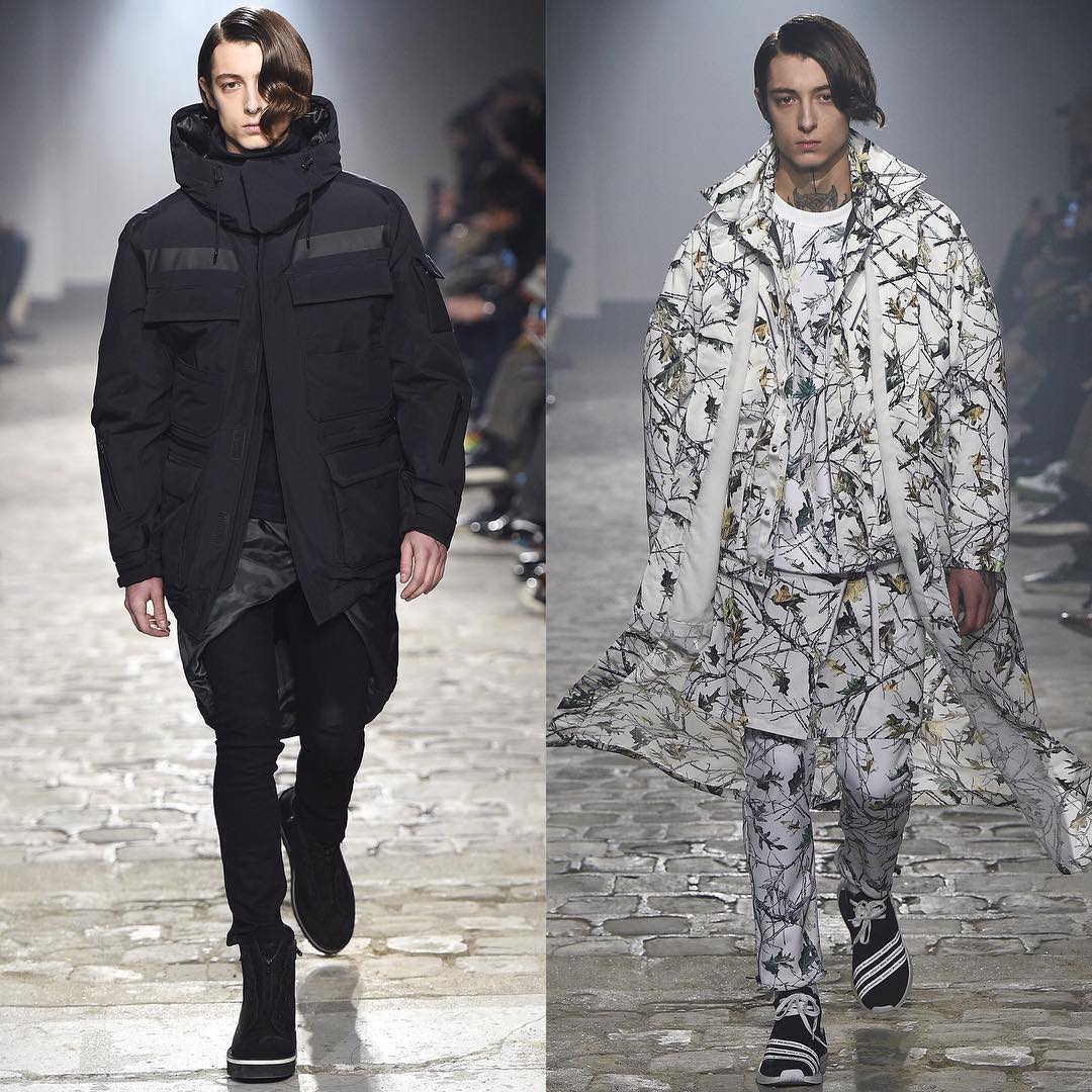 Samuel V (@samlorisnieto) for White Mountaineering AW17.@whitemountaineering