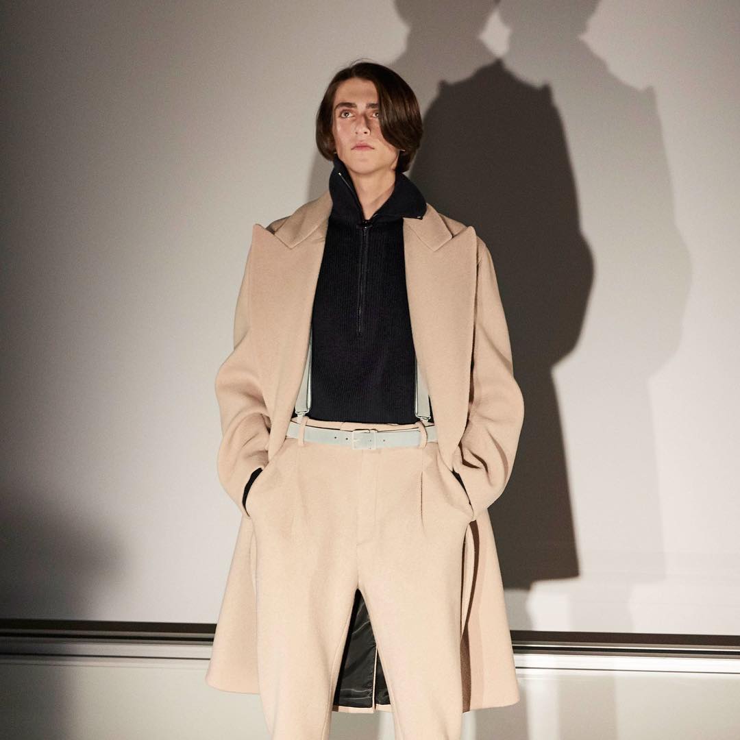 Sasha (@sashavgrape) for Acne Studios AW17. Thank you @paul_surridge @maxpearmain @leilaanannacasting and @fboutayna!@acnestudios