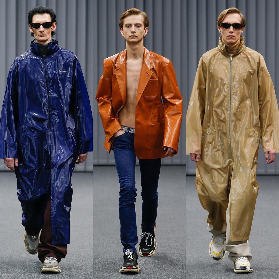 Steve M, Thilo (@thil.o) and Joni for Balenciaga AW17. Thank you @demnagvasalia and @lottavolkova!@balenciaga