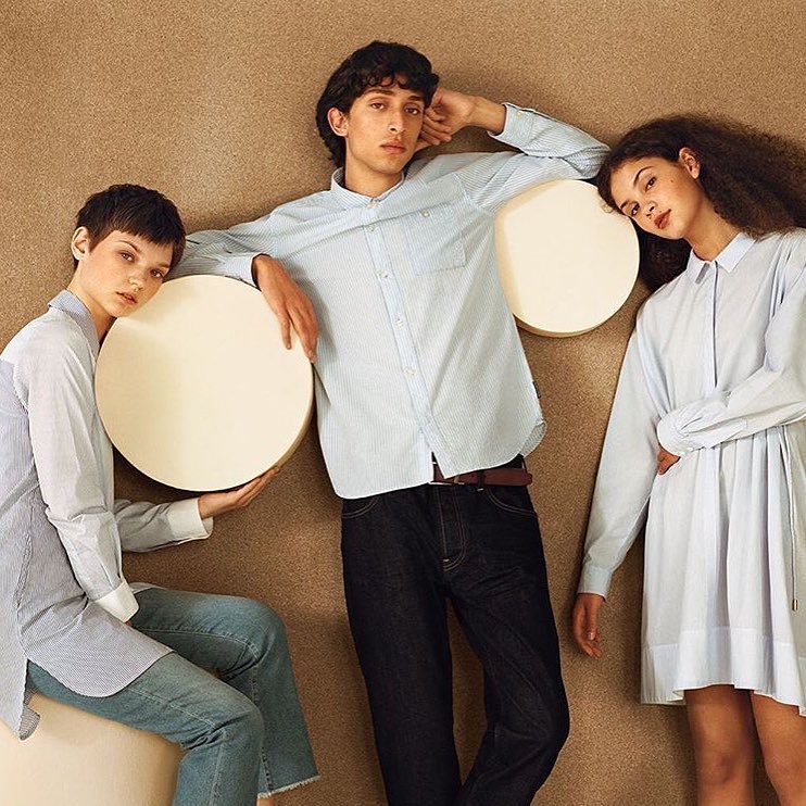 Raad (@raadstergram) for French Connection SS17. Styling by Lucy Bower, hair by Christian Eberhard and make-up by Nami Yoshida. Thank you @01jl!