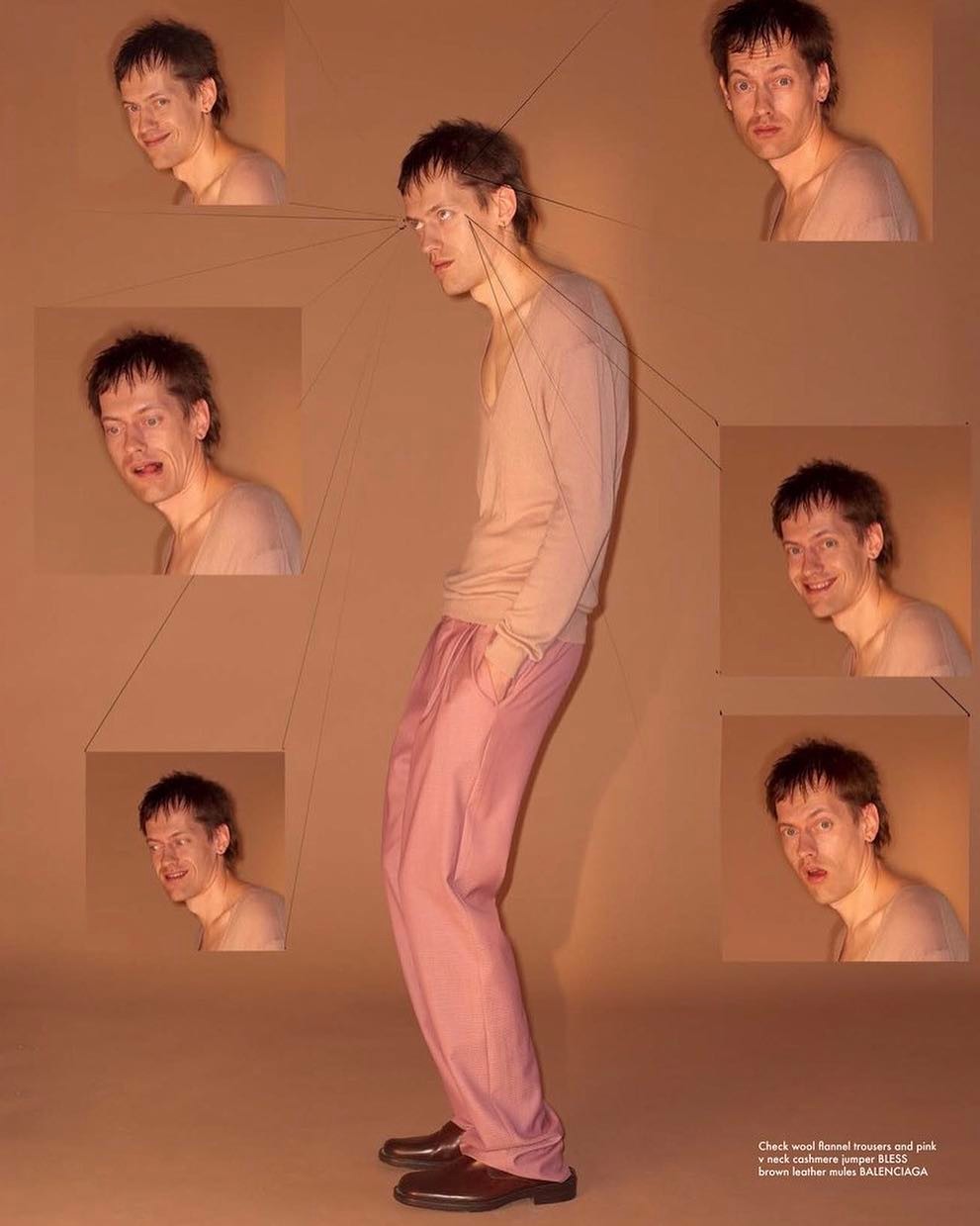 Jarno (@jarnoparkkima) for Re-Edition Magazine. Photographed by Johnny Dufort and styled by Lotta Volkova. Hair by Gary Gill and make-up by Nami Yoshida.