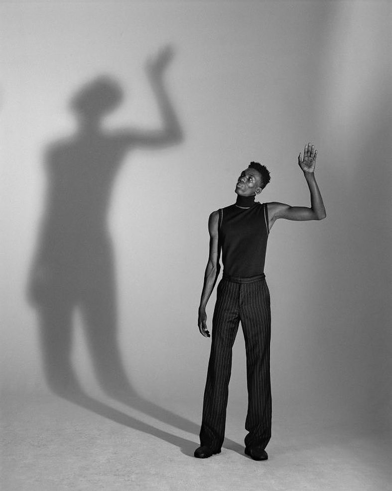Amadou (@ama_wane) for Document Journal. Photography by Marton Perlaki and styling by Ronald Burton and Jack Borkett. Hair by Christian Eberhard and make-up by Sid Simone. Thank you @angusctmunro and @lizgoldson!