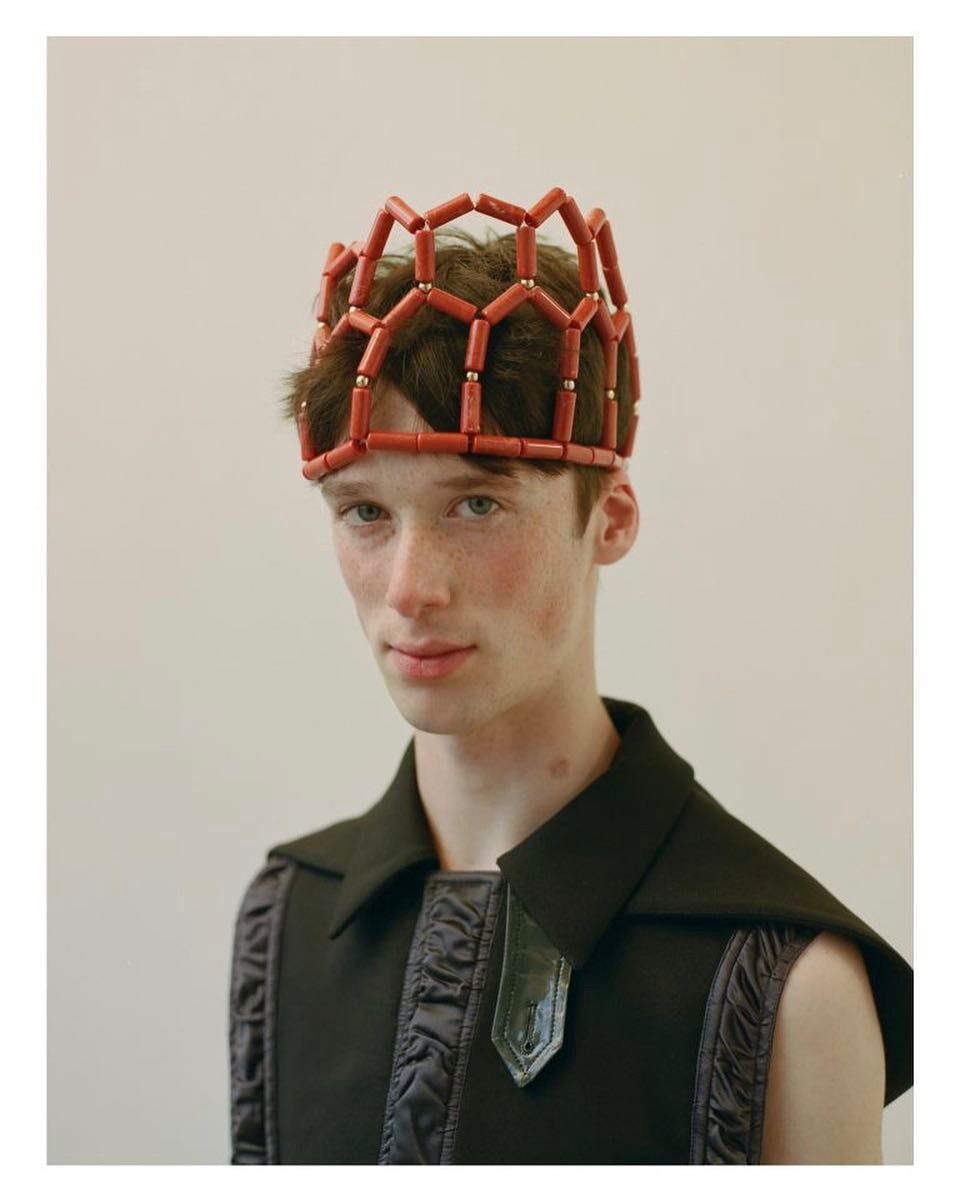 Robert S (@robertsansom_) for Replica Man Magazine. Photography by Stef Mitchell and styling by Hannes Hetta. Thank you @renedebathory!