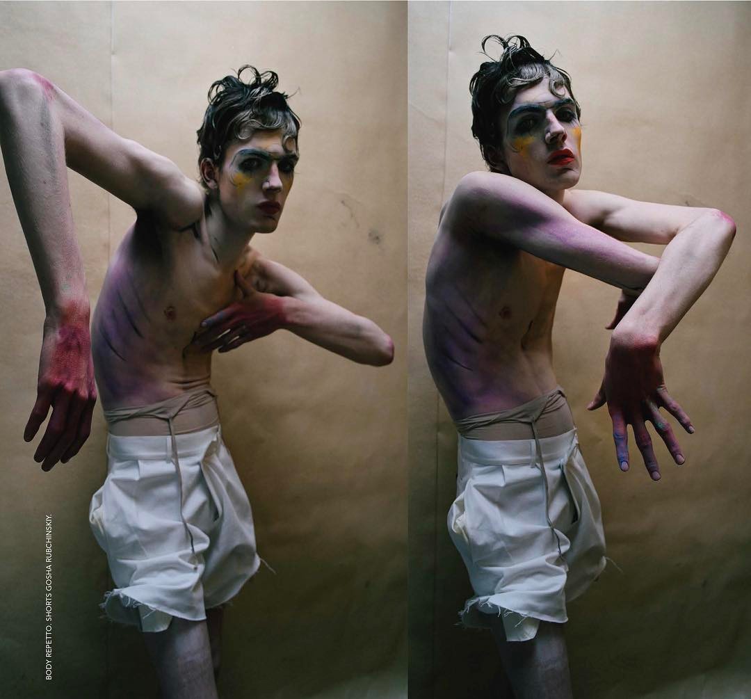 The brilliant James Crewe (@jamescrewe) for i-D Magazine. Photography by Tim Walker and styling by Jacob K. Hair by Shon and make-up by Sam Bryant.