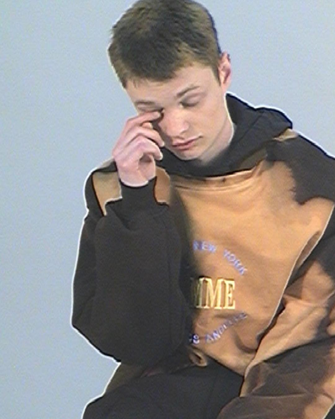 Louis (@louisthelouis) for Dust Magazine. Photography by Sharna Osborne and styling by Danielle Emerson. Hair by Roxy Attard and make-up by Daniel Sallstrom. Thank you @shelleydurkancasting!