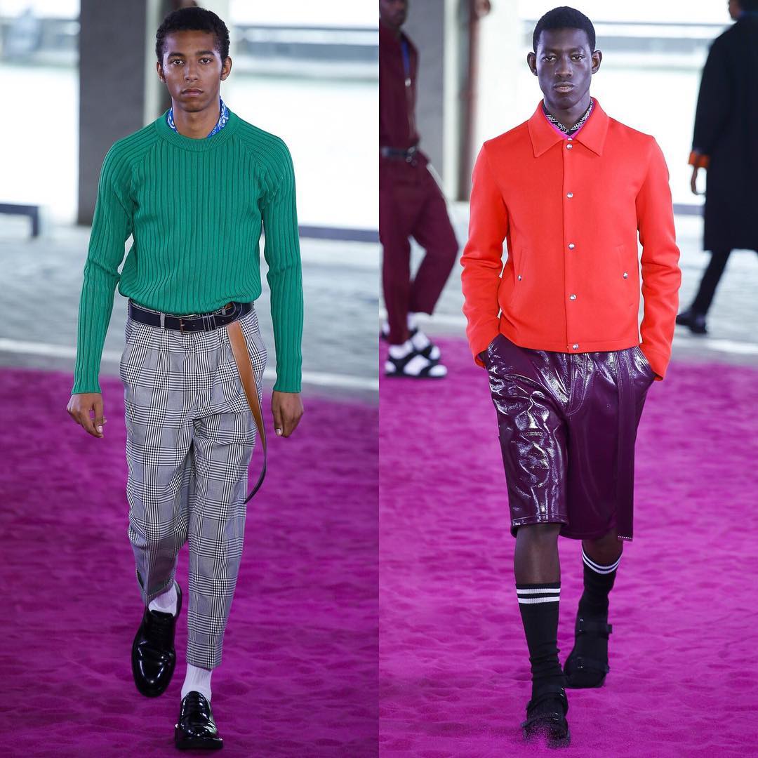 Alexandre and Erwan for AMI SS18. Styling by Pau Avia. Thank you @ben_grimes_casting!