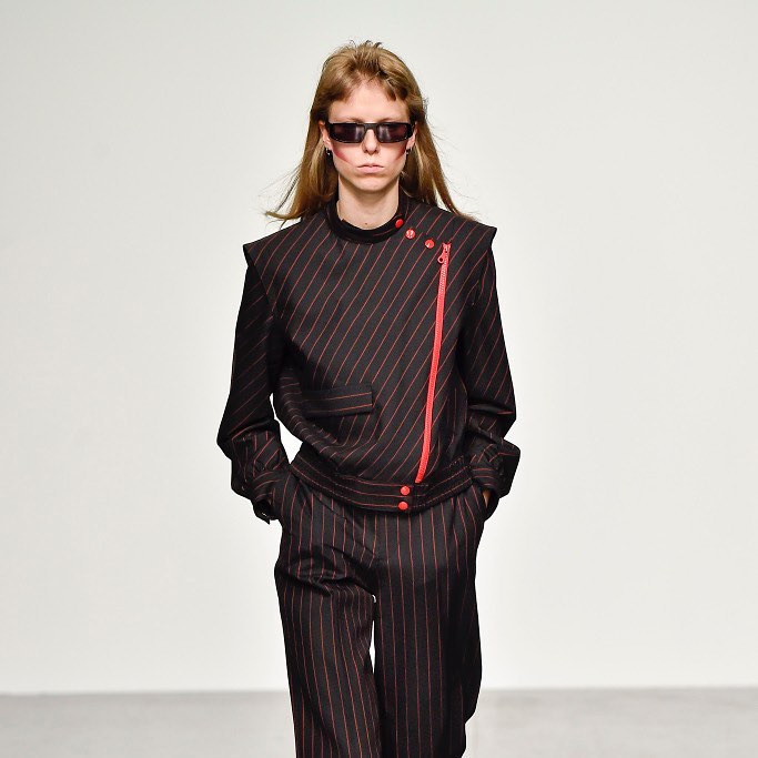Amanda (@amanda_ljunggren) for John Lawrence Sullivan SS18. Thank you @annapesonen!