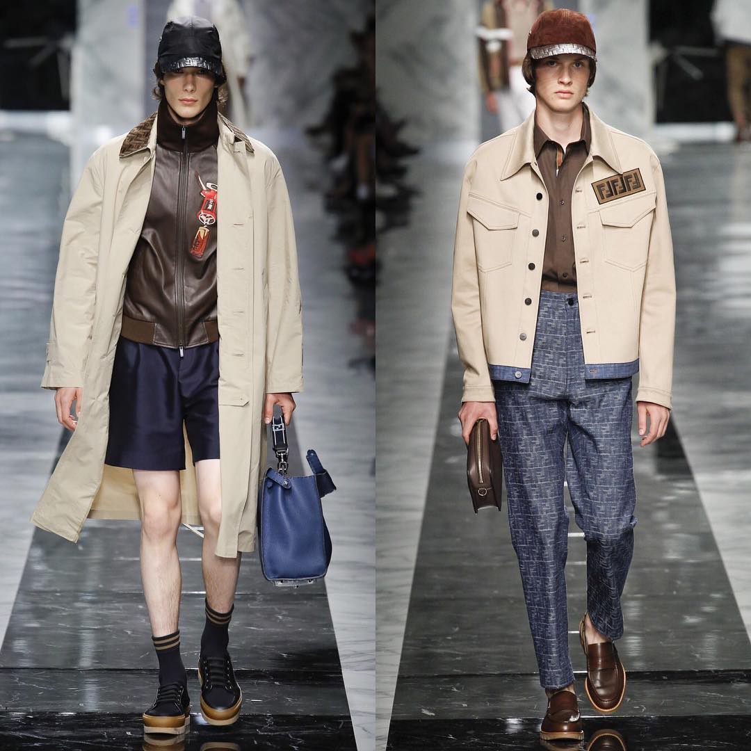 Anton J (@antonjaeger) and Moritz A (@mo.torsport) for Fendi SS18. Styling by Julian Ganio. Thank you @pg_dmcasting @samuel_ellis and @arthurmejean!