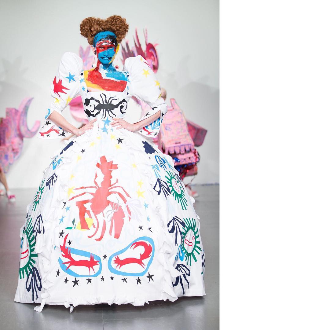 Jacob B (@jmallinsonb) closes Charles Jeffrey Loverboy SS18. Thank you @maddeostlie!