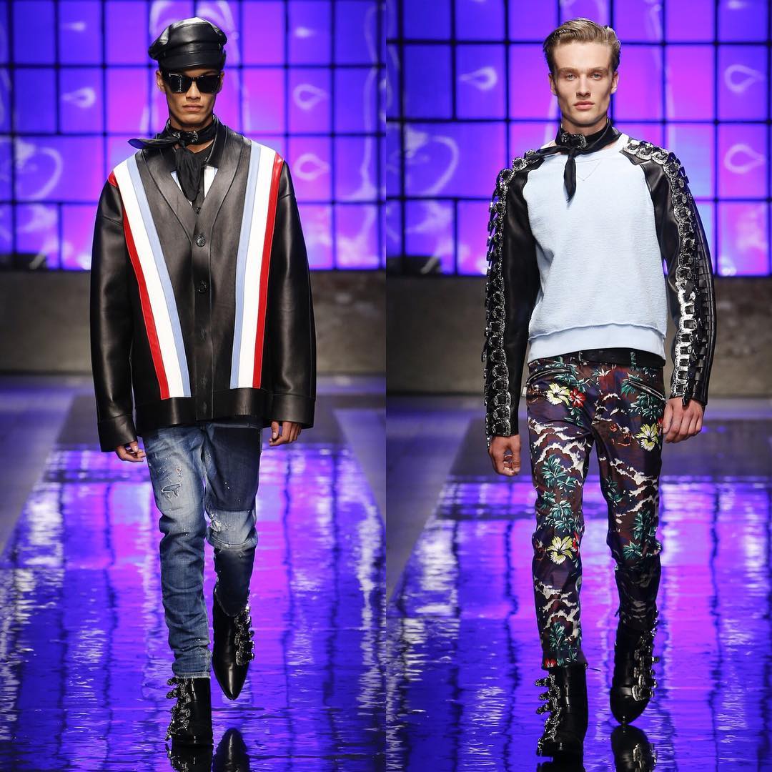 Joel L (@jojo_dragneel) and Jasper (@likejas) for Dsquared2 SS18. Styling by Panos Yiapanis. Thank you @pg_dmcasting and @giuliamassullo!