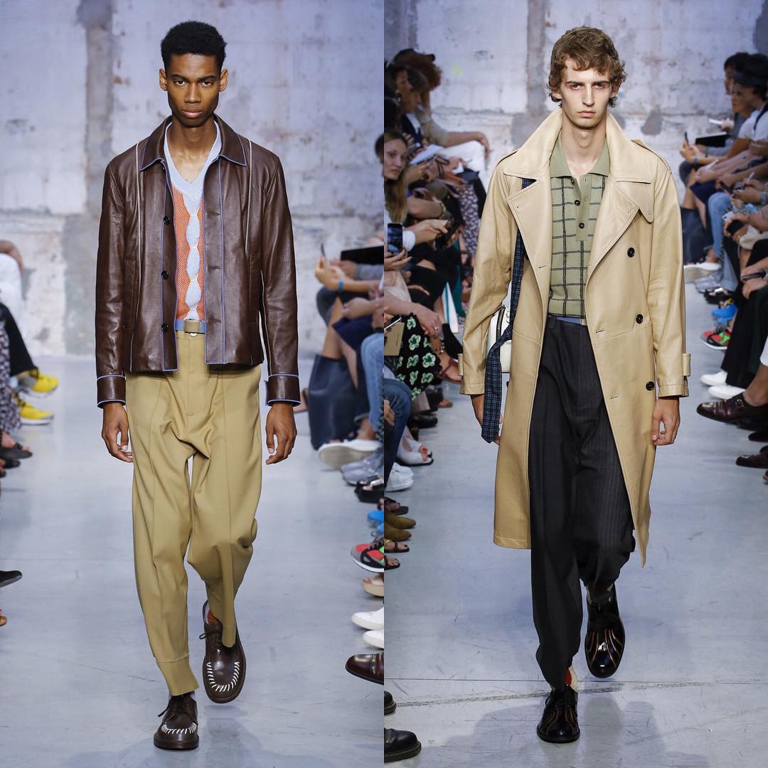Keiron (@kcaynes) and Tom A (@tomattonmoore) for Marni SS18. Styling by Michele Rafferty. Thank you @ahcasting!