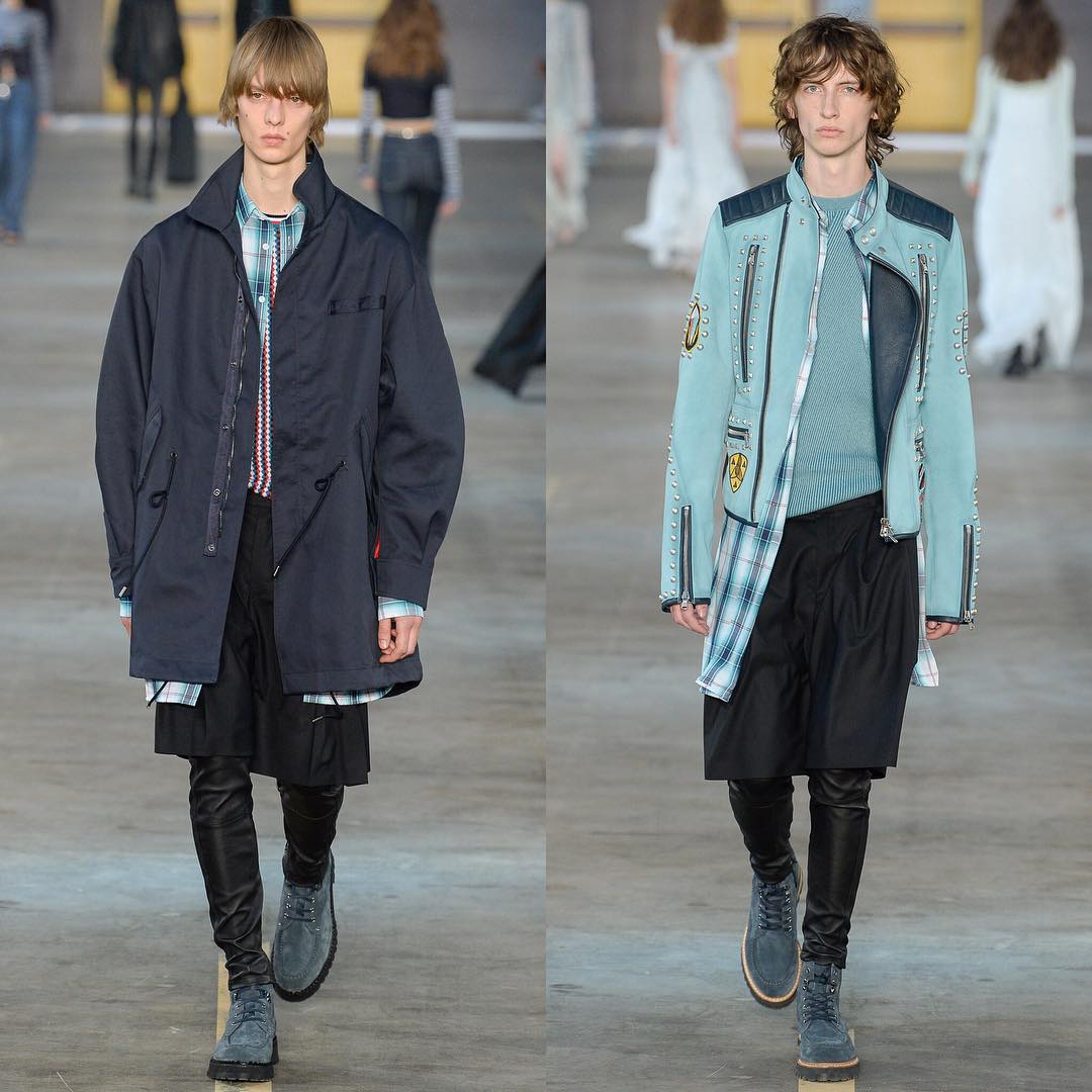 Leon D (@leondame) and Benno (@bennobulang) for Diesel Black Gold SS18. Styling by Marie-Amélie Sauvé. Thank you @amel_72 and @pg_dmcasting!