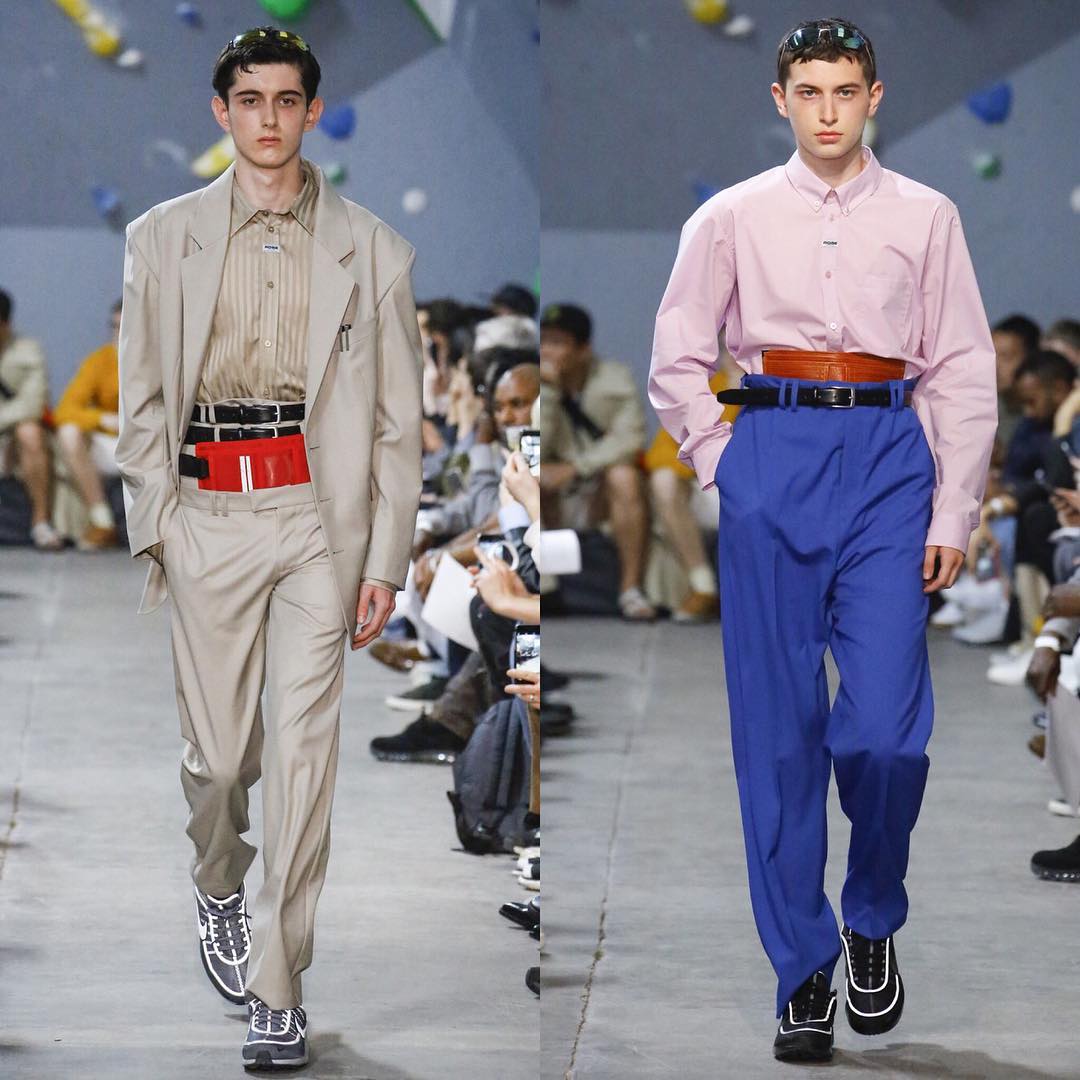 Lucas W (@lucas_west2015) and Louis S (@louis.shapero) for Martine Rose SS18. Thank you @martine_rose and @tamararothstein1!