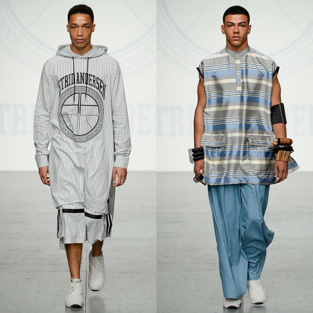 Luke (@lukeybearrr) and George H (@glooinup) for Astrid Andersen SS18. Thank you @elgarjohnson!