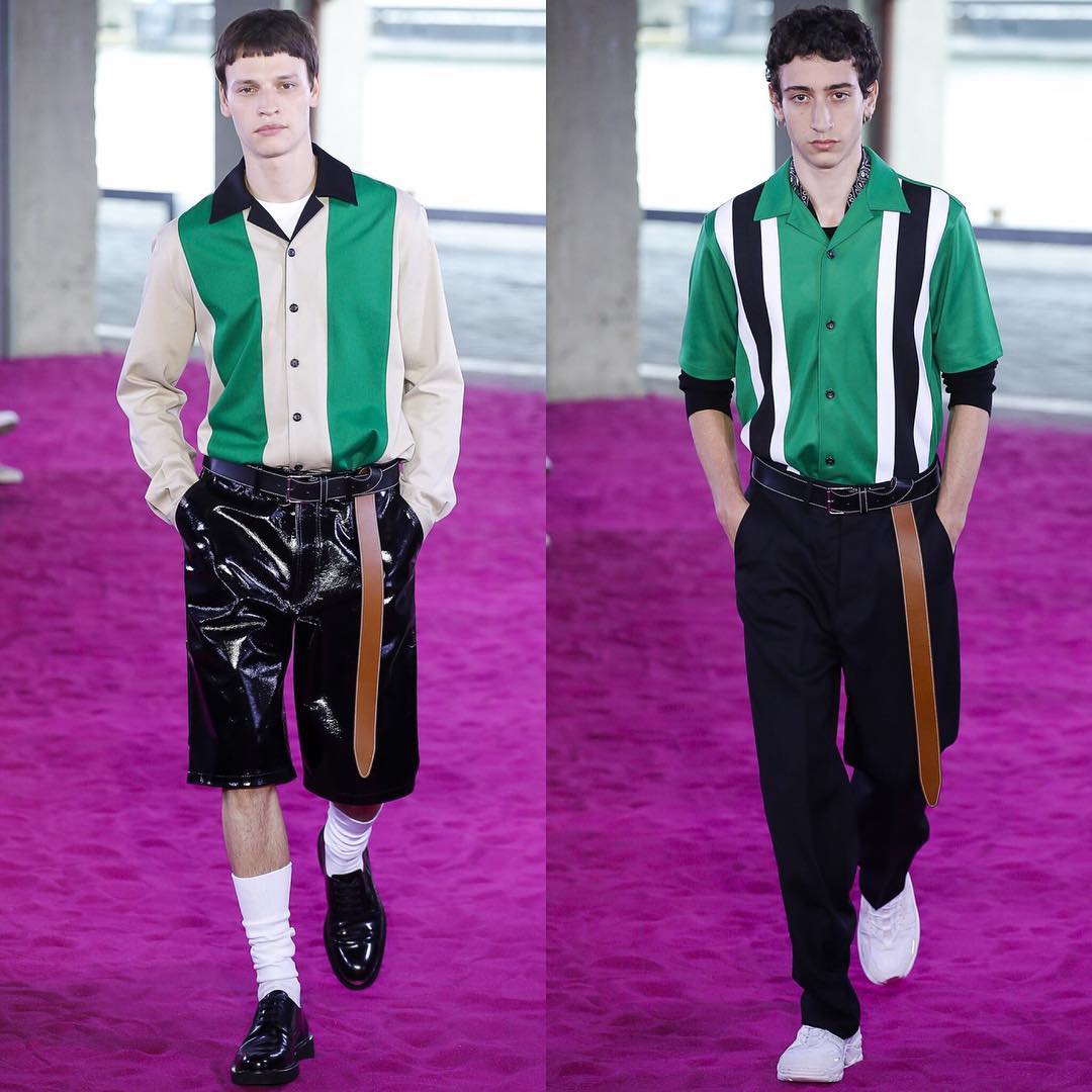 Paul F (@plfrns) and Said (@saeed.ealise) for AMI SS18. Styling by Pau Avia. Thank you @ben_grimes_casting!