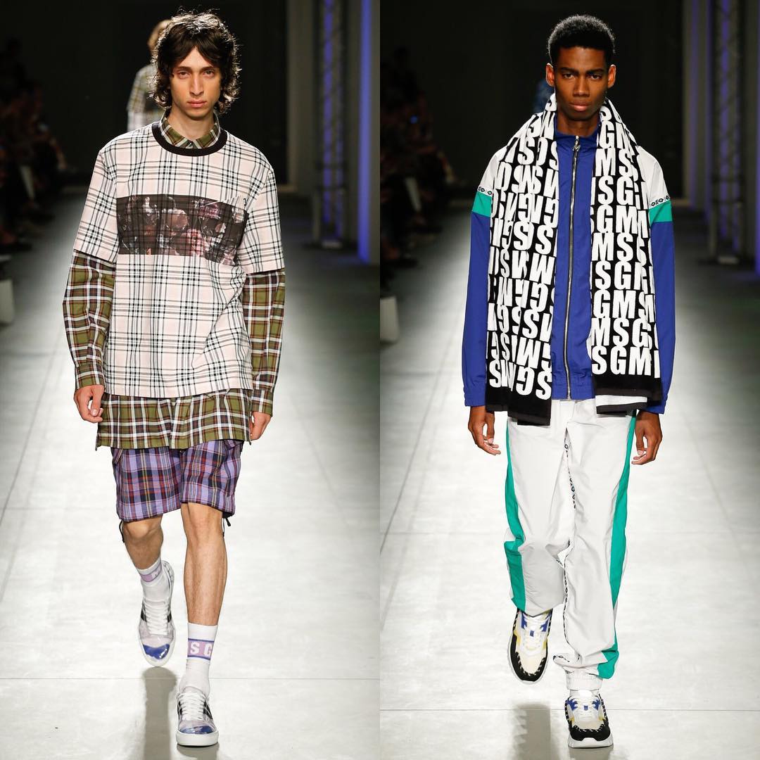 Raad (@raadstergram) and Keiron (@kcaynes) for MSGM SS18. Styling by Luke Jefferson Day. Thank you @massimogiorgetti and @barbaranicolicasting!
