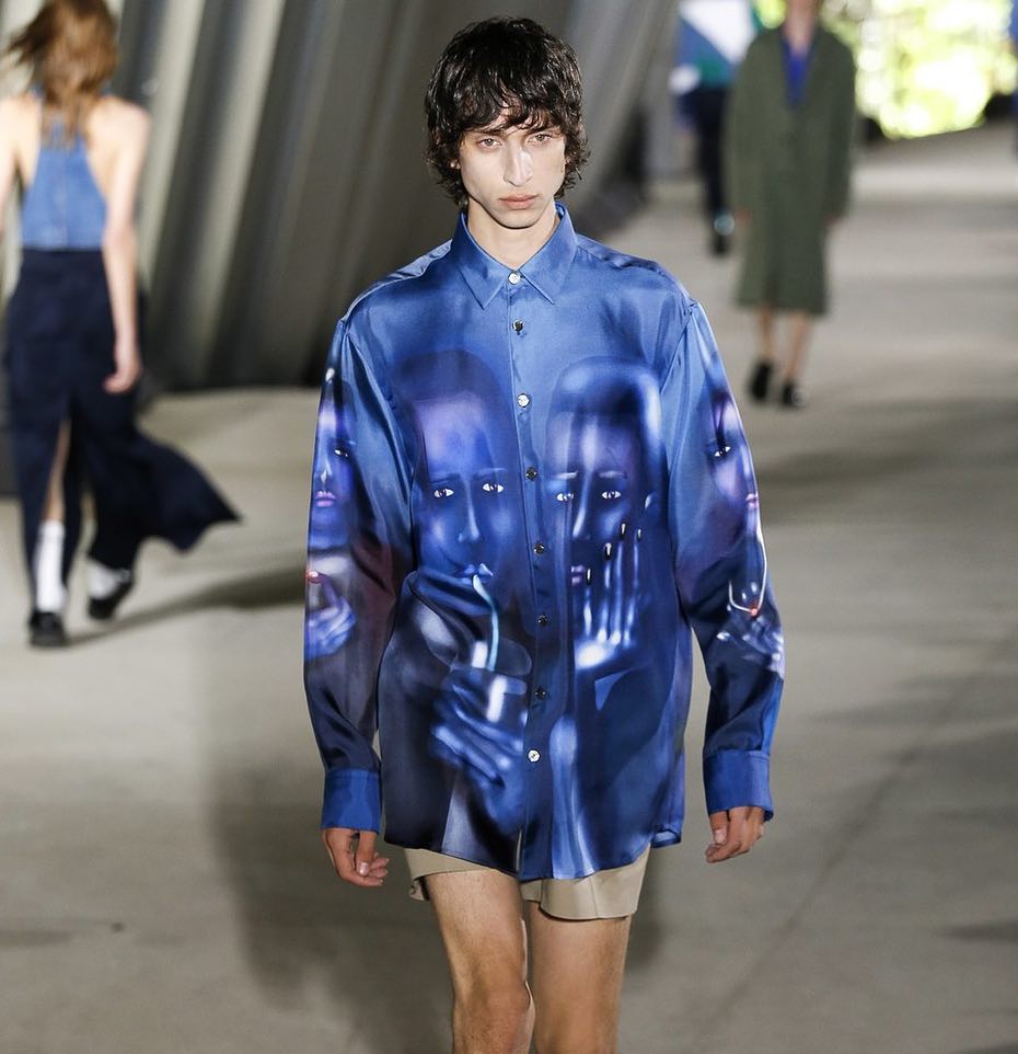 Raad (@raadstergram) for Etudes SS18. Styling by Tom Van Dorpe.