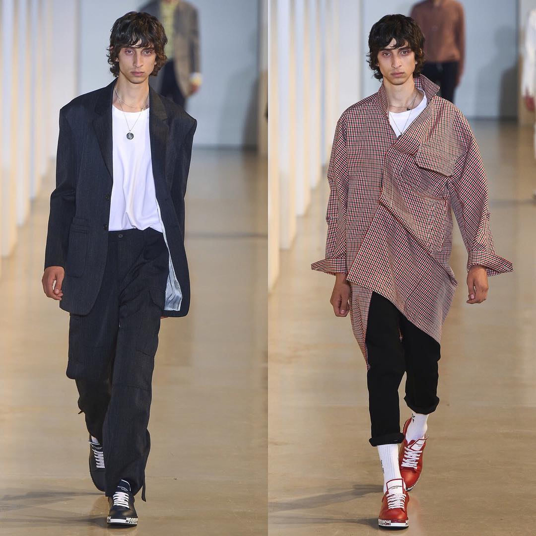 Raad (@raadstergram) for Wooyoungmi SS18. Styling by Andrej Skok. Thank you @ahcasting!