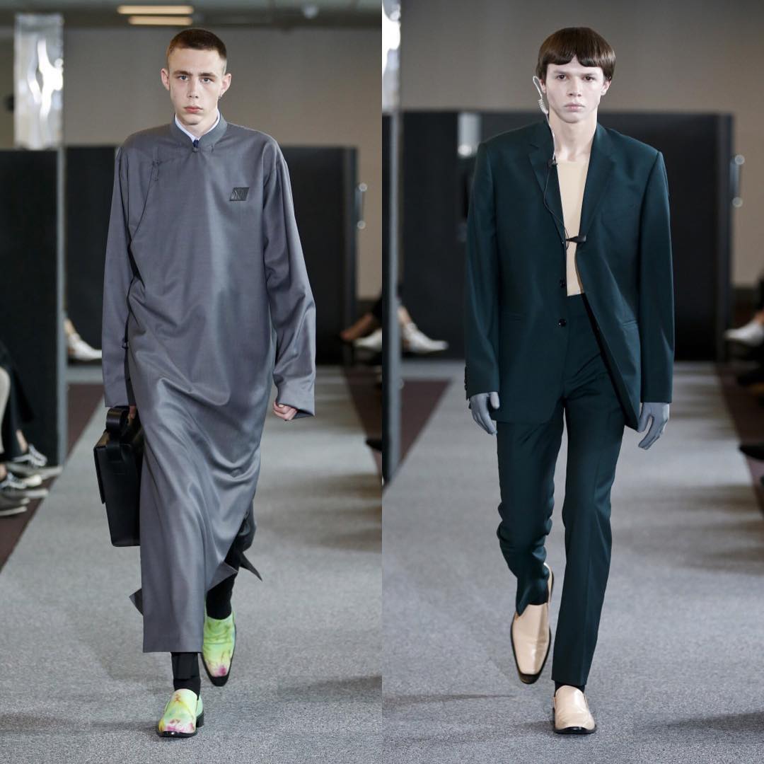 Samson (@samson.s.w) and James-Marlon (@toddlerface) for Xander Zhou SS18. Thank you @maddeostlie and @gary_david_moore!
